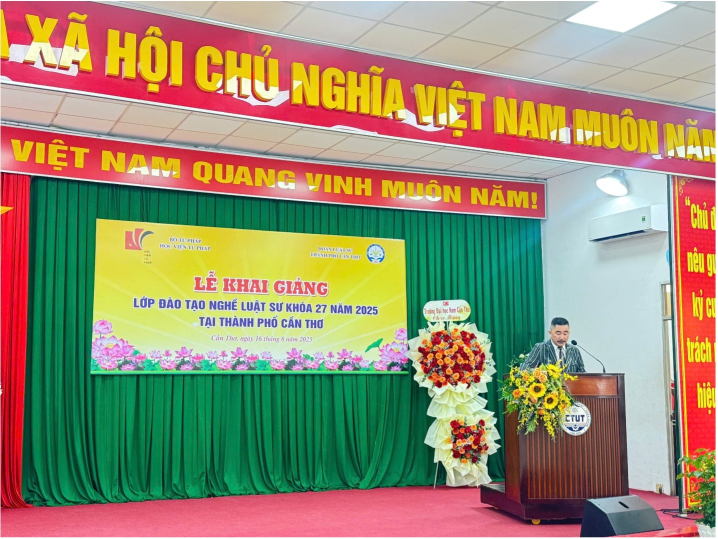 Khai giảng lớp đào tạo nghề luật sư khóa 27 năm 2025 tại TP Cần Thơ